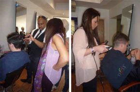 Fran and Vicky get Clipper happy