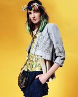 Top Shop coloured dip-dye
