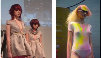 Beverly Cobella disconnected Cut and Avante Guard hair chalk