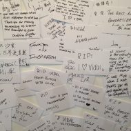 Vidal Sassoon Memorial Wall